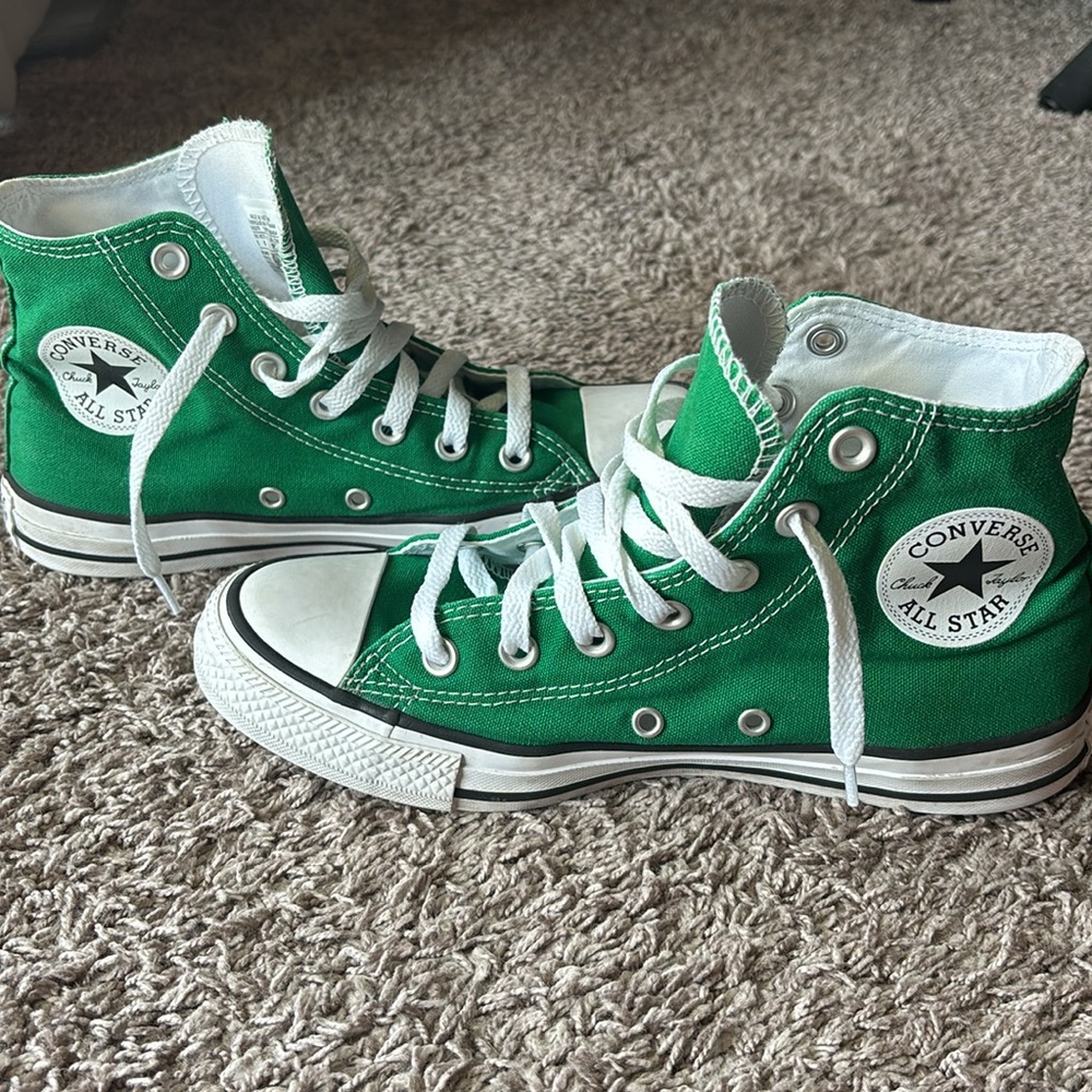Converse Chuck Taylor Emerald Green High-Top Sneakers